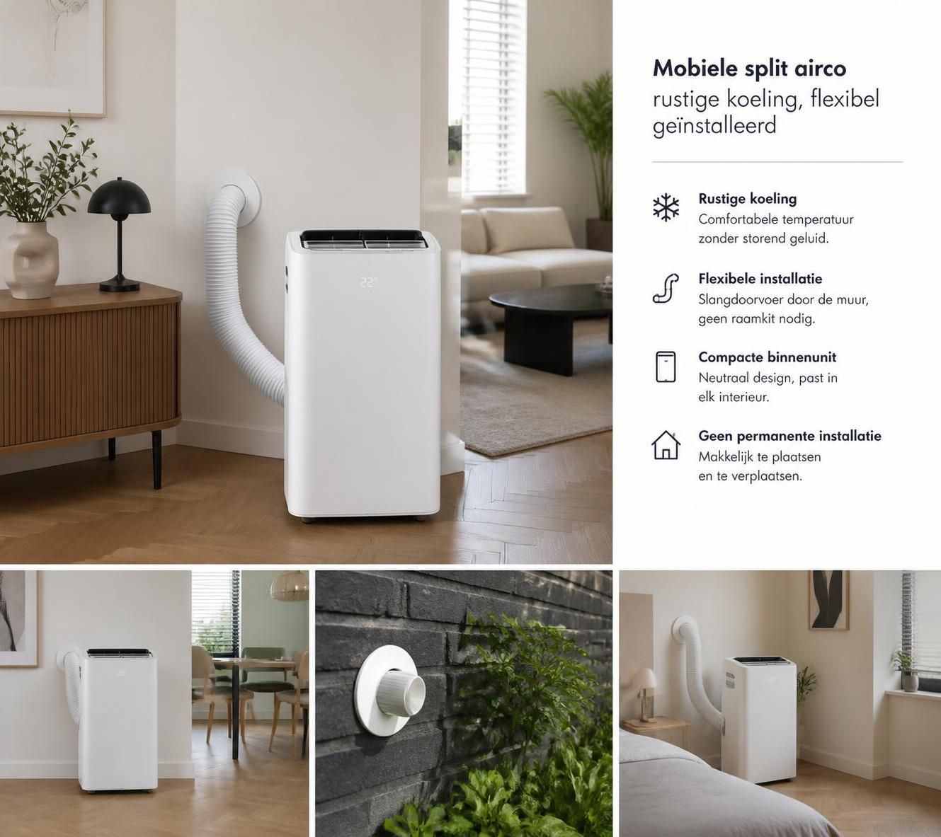 ontdek hoe een mobiel split airco werkt en ontdek de voordelen van deze flexibele en efficiënte koeloplossing voor jouw huis of kantoor.