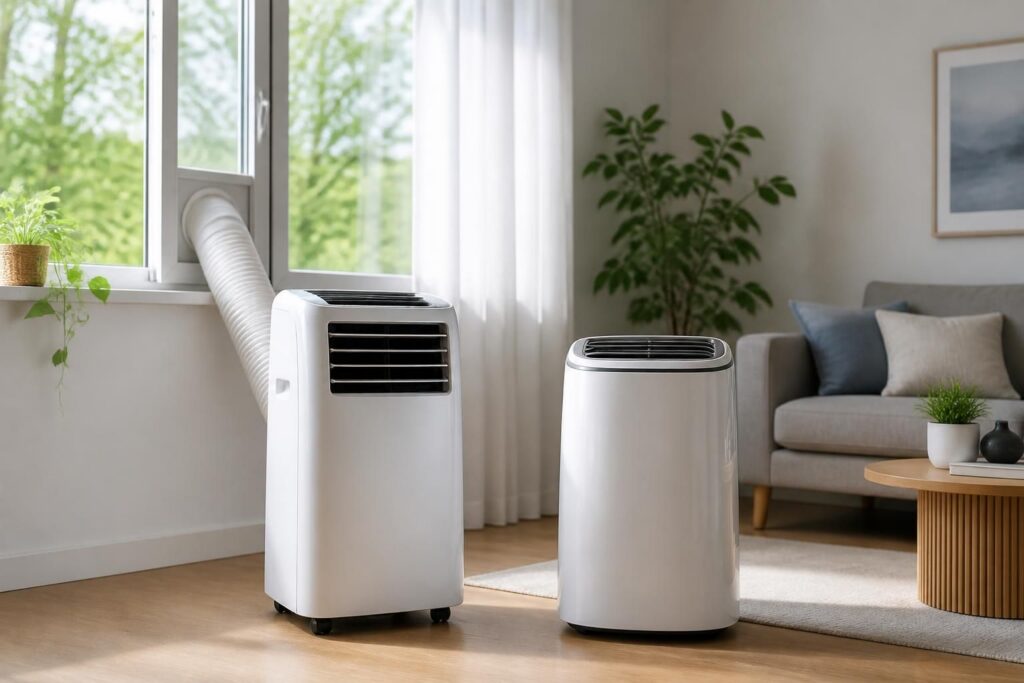 ontdek de voor- en nadelen van mobiele airco's met en zonder slang. leer welke optie het beste bij jouw wensen en situatie past voor optimale verkoeling.