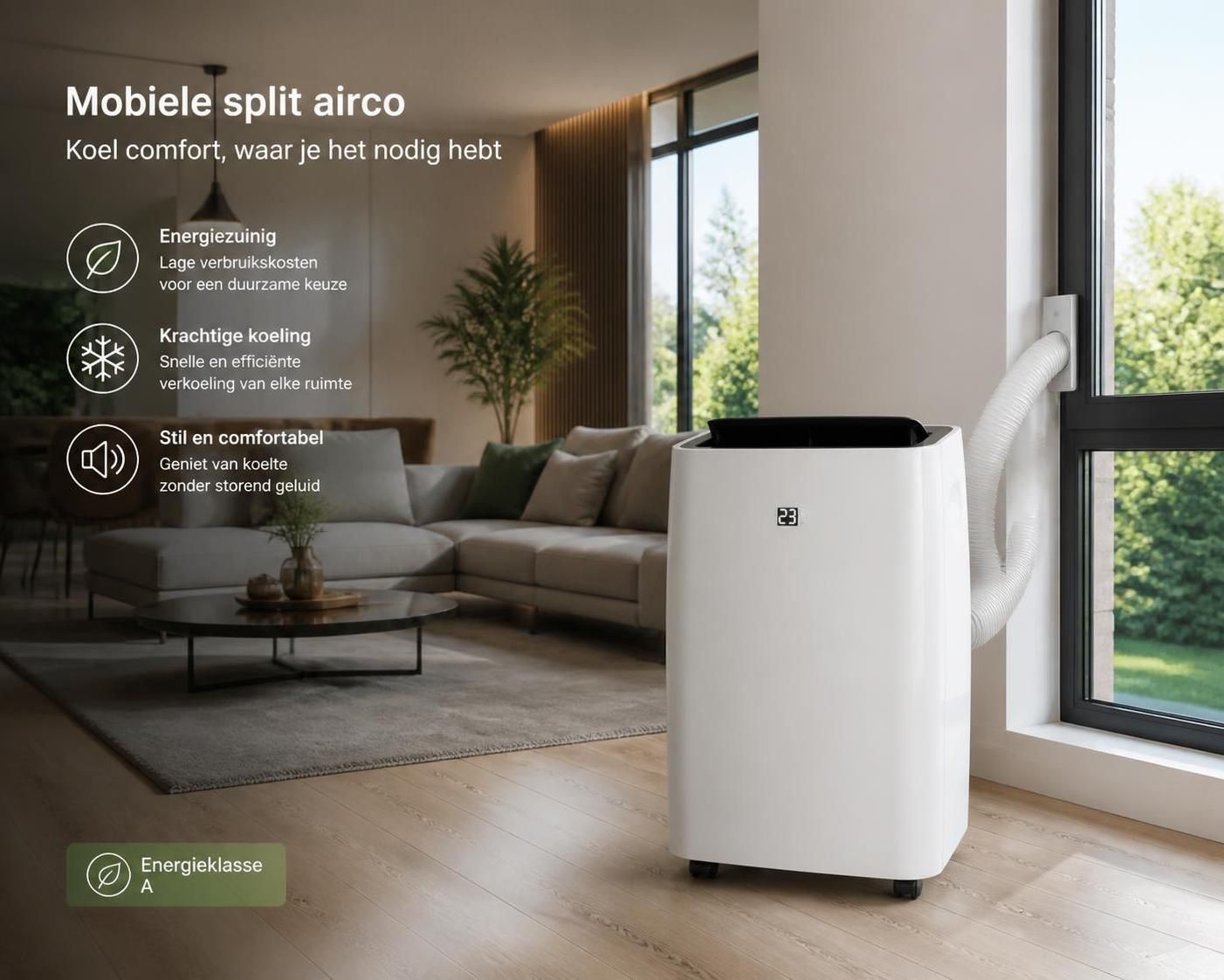 ontdek wat een mobiele split airco is en hoe deze werkt om je ruimte efficiënt te koelen en te verwarmen. leer over de voordelen en installatie.