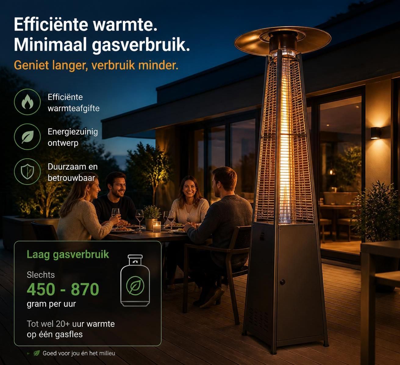 ontdek alles over terrasverwarming op gas in 2026: voordelen, types en tips voor een warme en gezellige buitenruimte het hele jaar door.