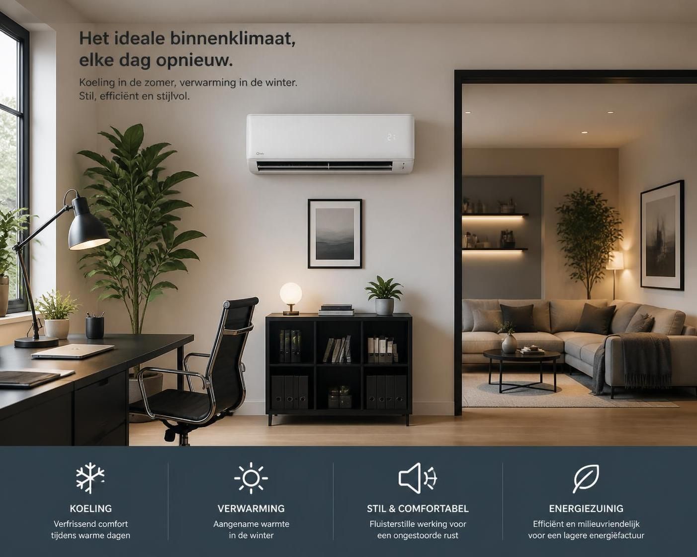 ontdek de voordelen van een split unit airco voor thuis en op kantoor, inclusief efficiënte koeling, energiebesparing en stil comfort.