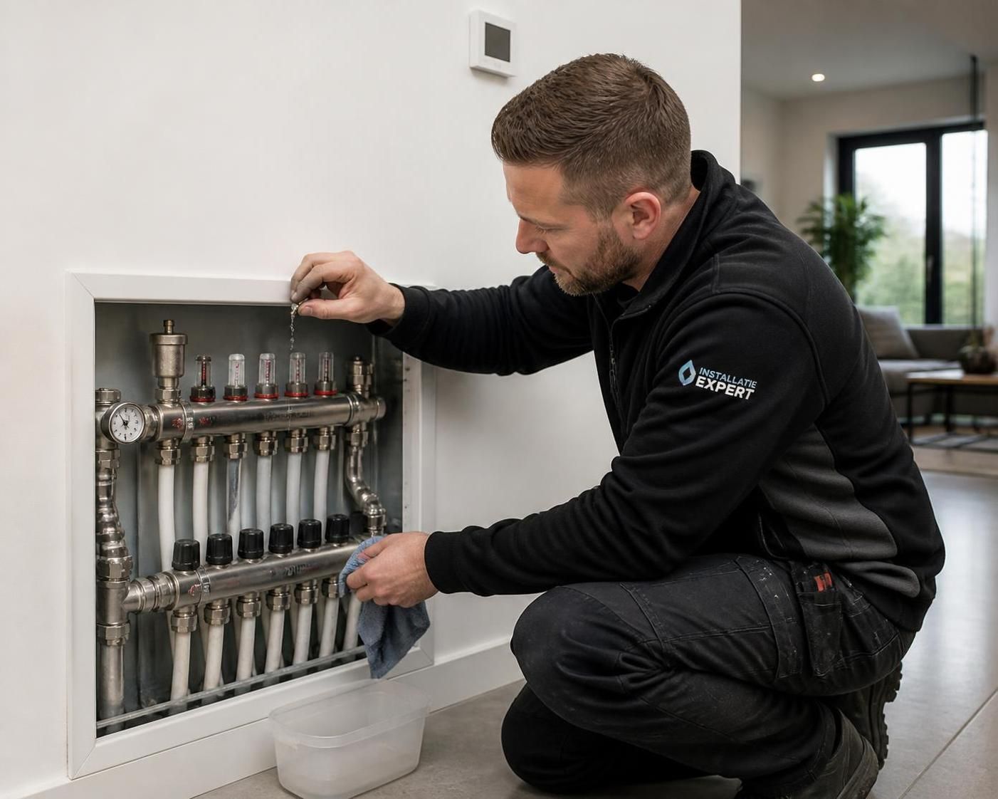 ontdek hoe de ontluchting van vloerverwarming werkt en waarom het essentieel is voor een efficiënte en duurzame werking van uw verwarmingssysteem.