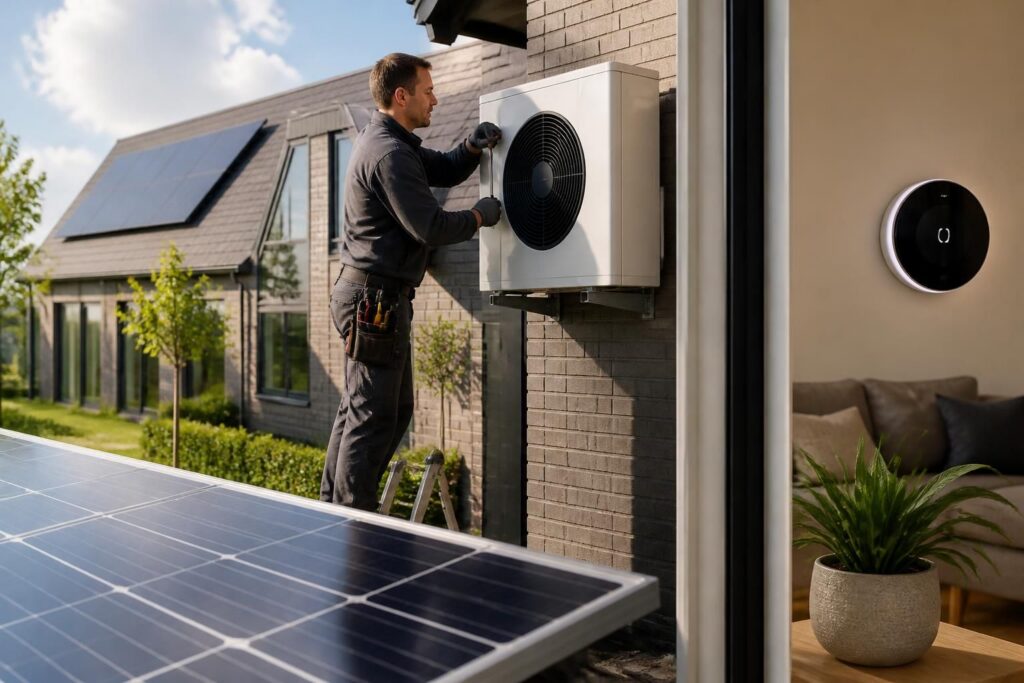 leer hoe u een warmtepomp installeert en bespaar op uw energiekosten met onze eenvoudige gids vol praktische tips en advies.