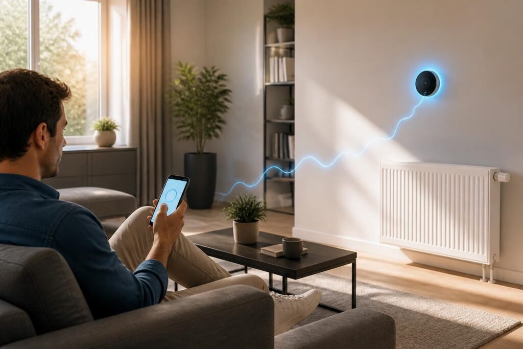 ontdek hoe een draadloze aan/uit thermostaat werkt en waarom deze slimme oplossing ideaal is voor eenvoudig en efficiënt temperatuurbeheer in huis.
