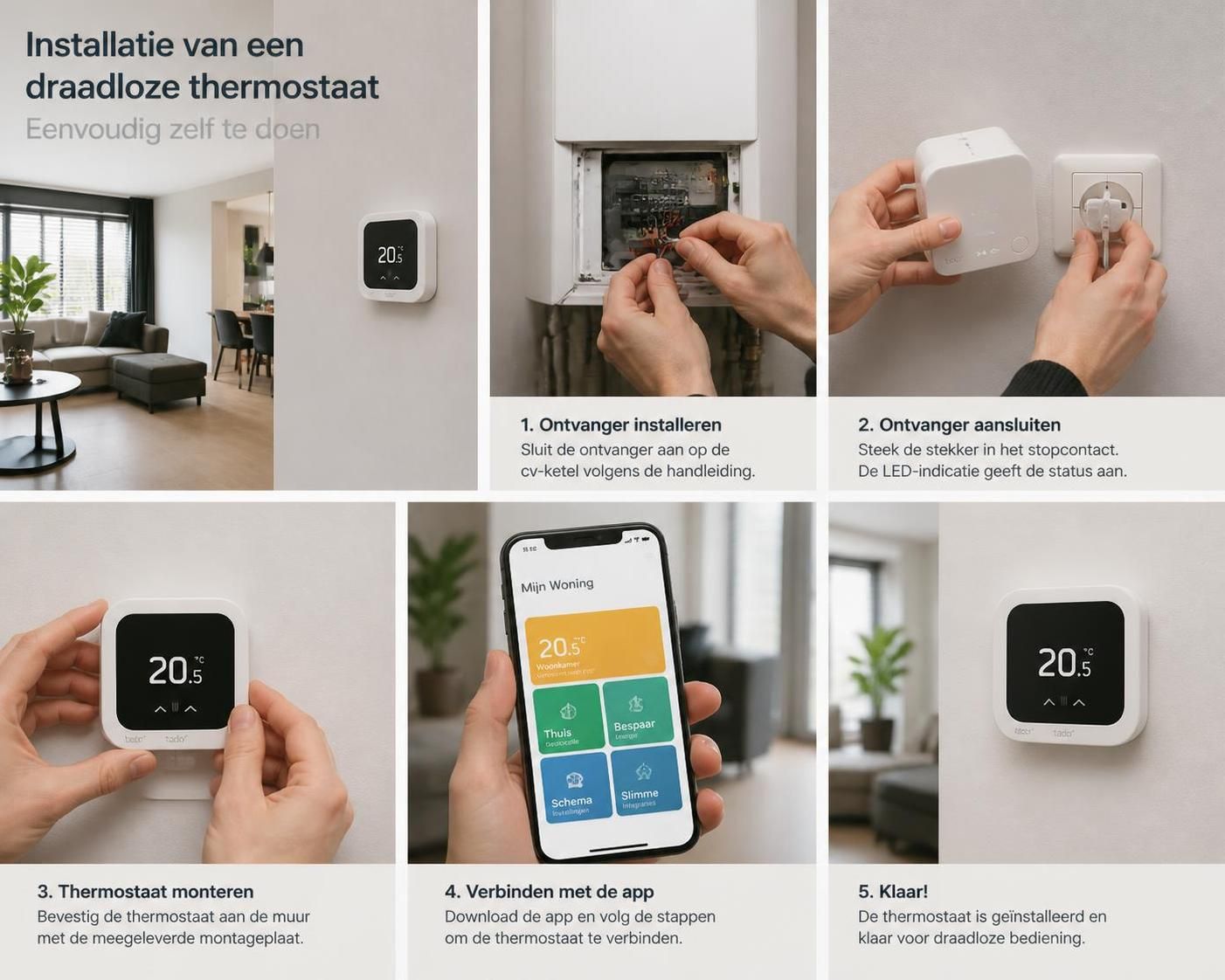 ontdek hoe een draadloze thermostaat werkt en welke voordelen het biedt voor comfort en energiebesparing in uw huis.