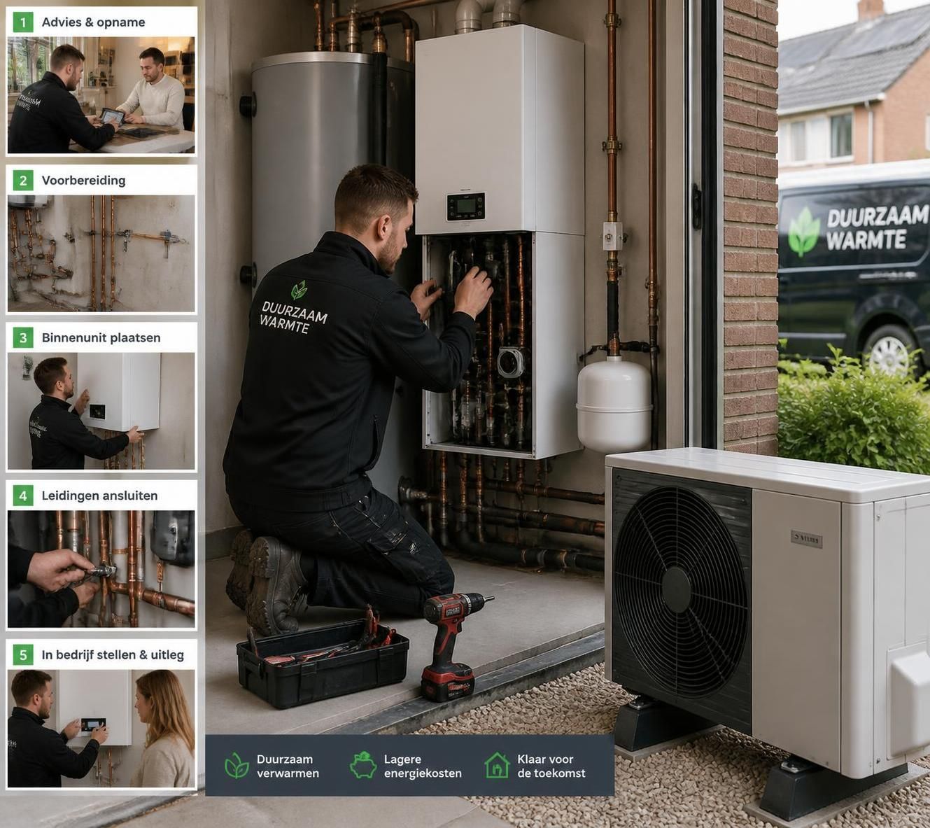 ontdek alles wat je moet weten om de juiste installateur voor jouw warmtepomp te vinden. tips, adviezen en belangrijke aandachtspunten voor een succesvolle installatie.