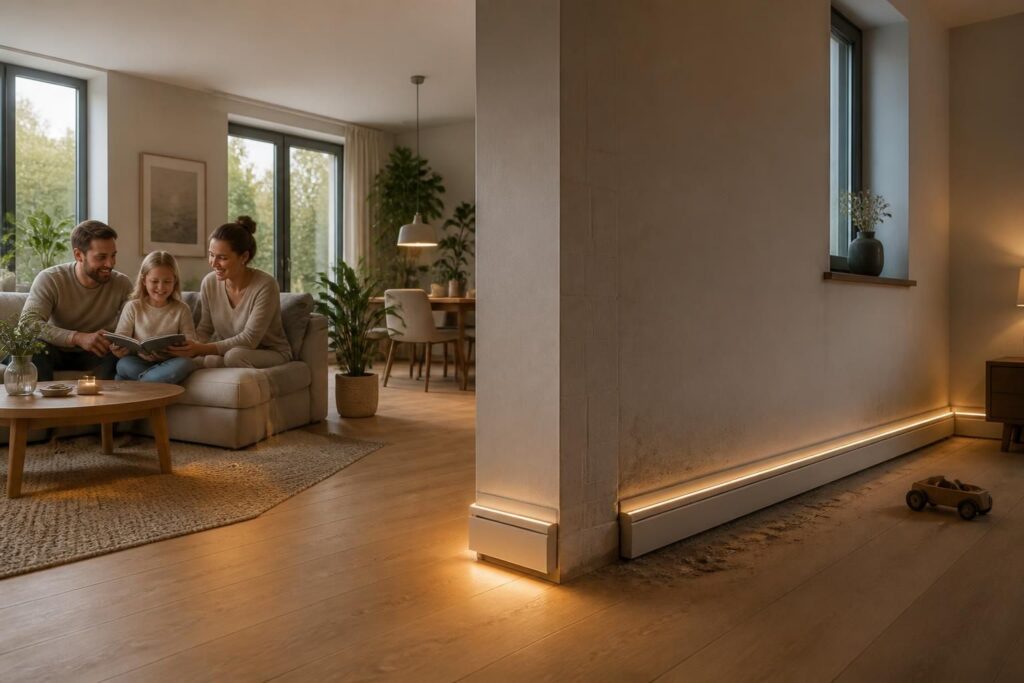 ontdek de voordelen en nadelen van plintverwarming in huis. leer hoe deze verwarmingsoplossing werkt, de efficiëntie, esthetiek en mogelijke beperkingen voor uw woning.