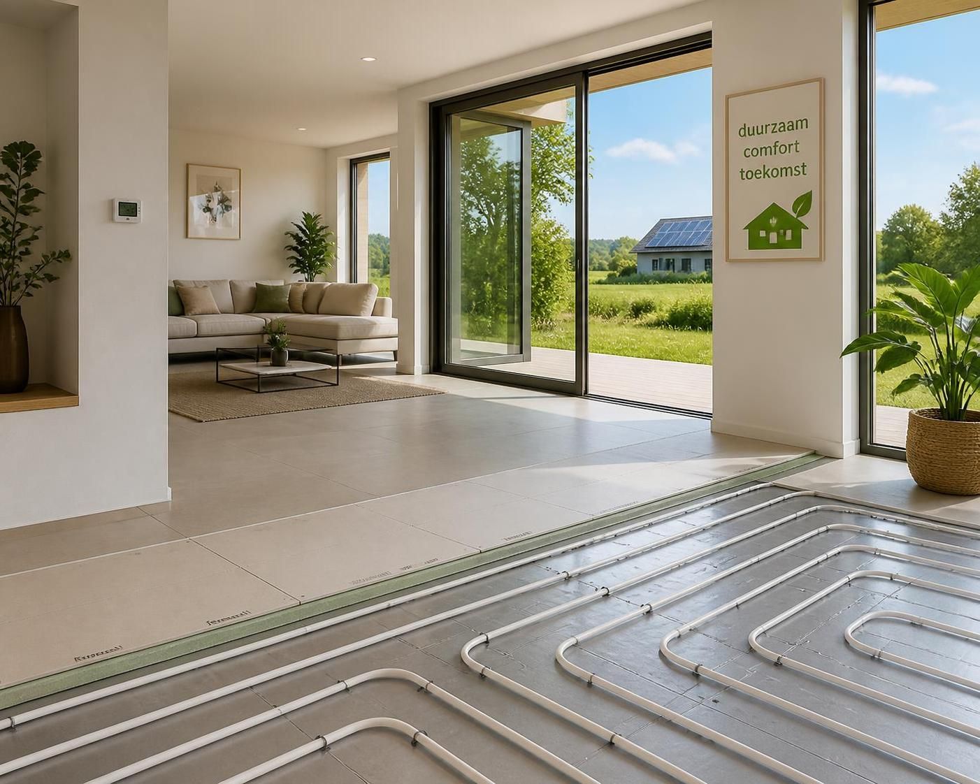 ontdek de voordelen van vloerverwarming in combinatie met fermacell voor optimaal comfort en energie-efficiëntie in uw woning.