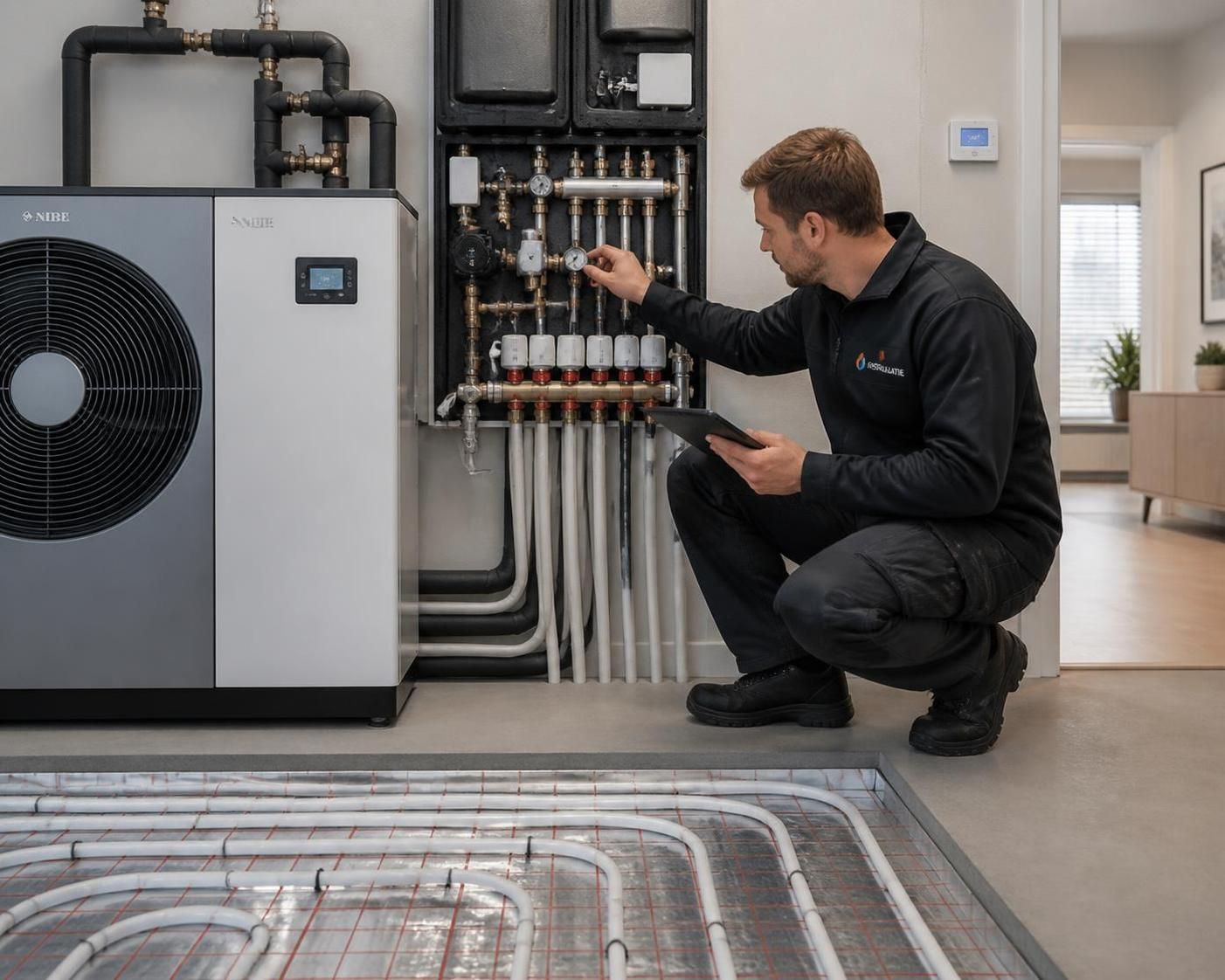 ontdek hoe een warmtepomp vloerverwarming werkt en waarom steeds meer mensen kiezen voor deze efficiënte en milieuvriendelijke verwarmingsoplossing.
