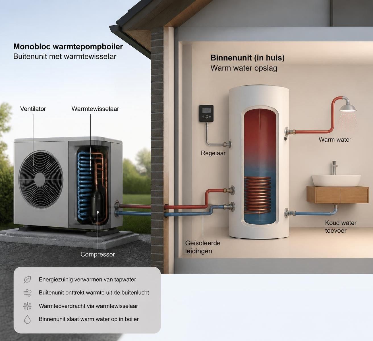 ontdek wat een monobloc warmtepompboiler is en hoe het werkt. leer alles over de werking, voordelen en toepassingen van deze energiezuinige verwarmingsoplossing.