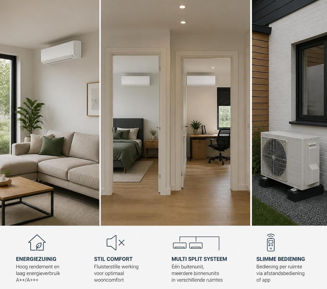 ontdek wat een multi-split airco is en hoe u de beste keuze maakt voor optimale koeling en comfort in uw huis.