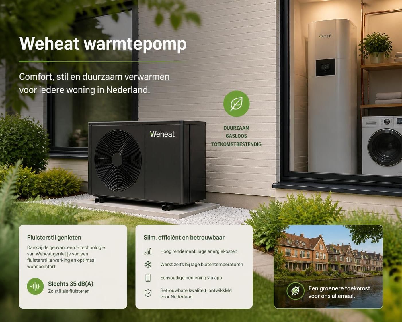 ontdek hoe de weheat warmtepomp u helpt energie te besparen en uw energiekosten te verlagen, met duurzame en efficiënte verwarmingsoplossingen.