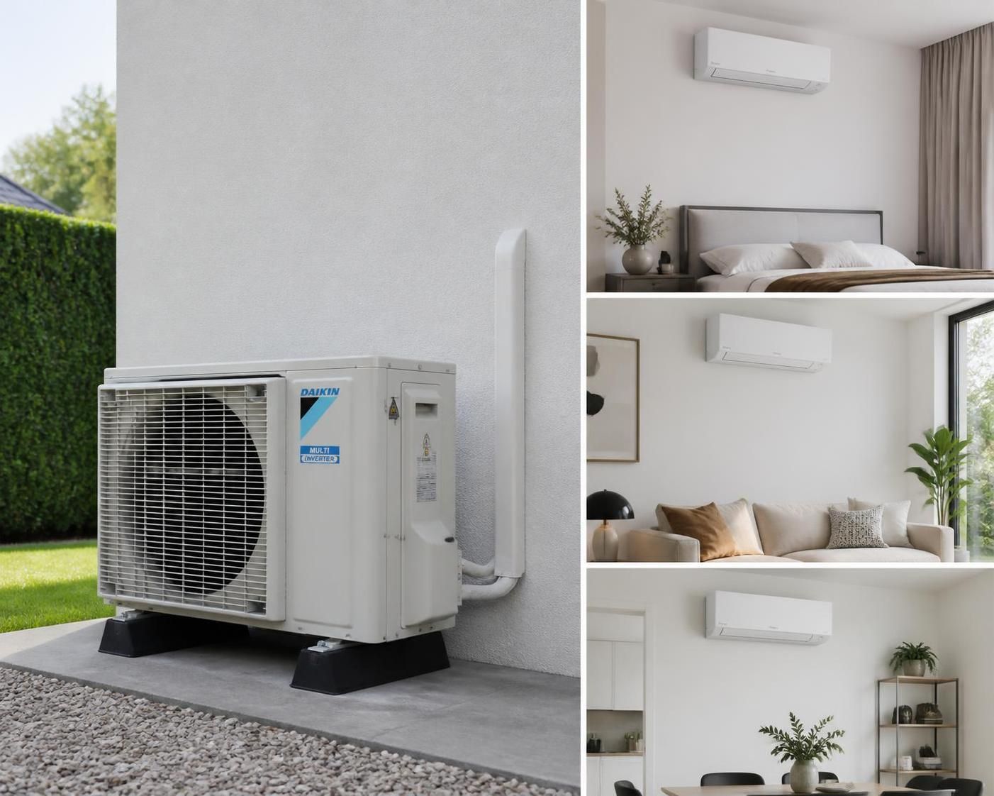 ontdek onze multi split airco met 2 binnenunits, inclusief professionele montage en uitgebreide uitleg voor optimale koeling en comfort in uw huis.