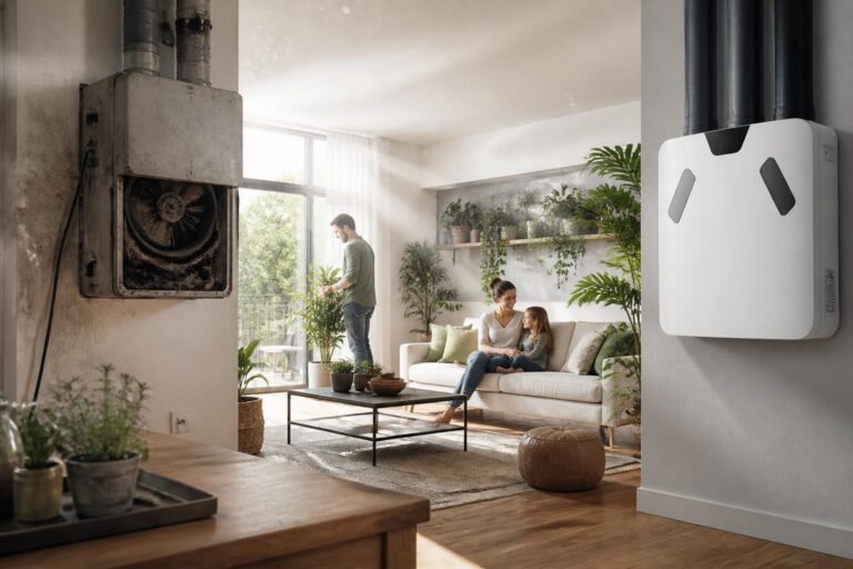 ontdek waarom het vervangen van mechanische ventilatie cruciaal is voor het behouden van een gezond binnenklimaat en verbeterde luchtkwaliteit in uw woning.