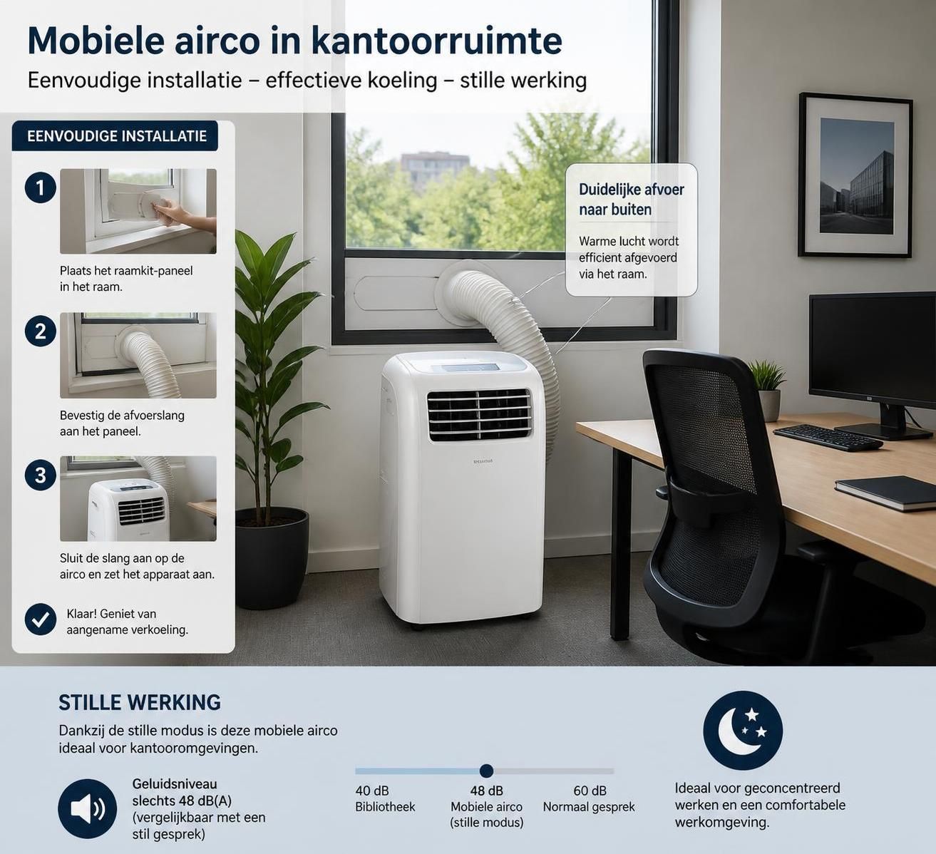 ontdek waarom het huren van een mobiele airco de slimme keuze is voor een comfortabele en koele zomer, zonder gedoe en hoge kosten.